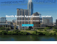 Tablet Screenshot of northaustinapartmentlocator.com